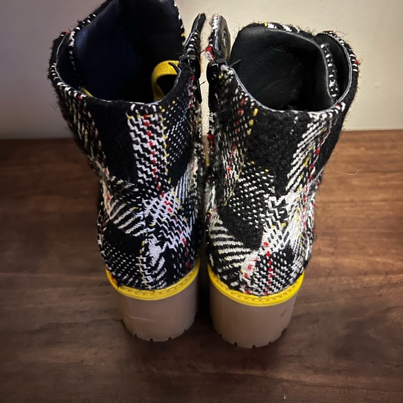 Eric Michael Indigo Plaid Waterproof size 36 - Picture 4 of 6